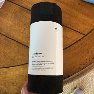 Lululemon workout towel. NWT